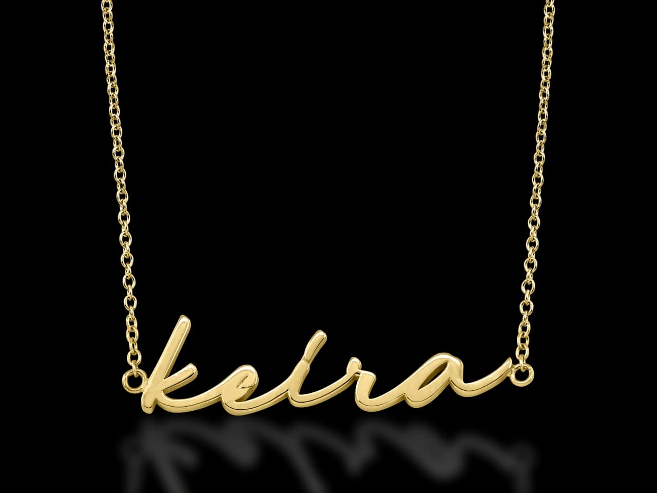 Cursive Mini Name Necklaces